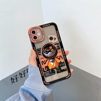 Cute Graffiti Astronaut Case Iphone 13 12 11 Pro..