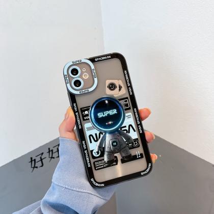 Cute Graffiti Astronaut Case Iphone 13 12 11 Pro..