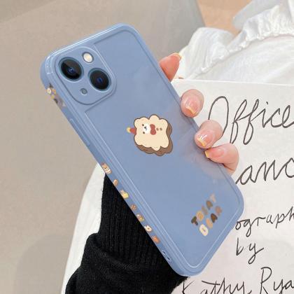 Kawaii Cute Bear Silicone Phone Case For Iphone..