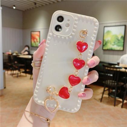 Heart Bracelet Phone Case Iphone 12 11 Pro Max..
