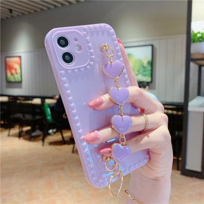 Heart Bracelet Phone Case Iphone 12 11 Pro Max..