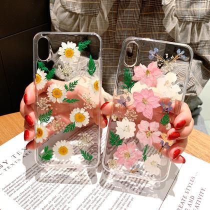 Real Pressed Flower Iphone 12 Case Iphone 12 Pro..