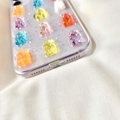 Rainbow Bear Iphone 13 12 11 Pro Max Case Iphone..