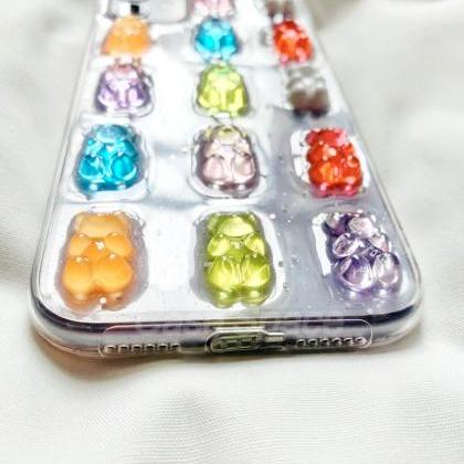 Rainbow Bear Iphone 13 12 11 Pro Max Case Iphone..