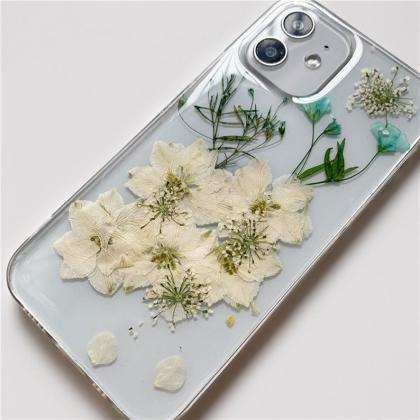 Handmade Real Dried Pressed Flower Iphone 12..