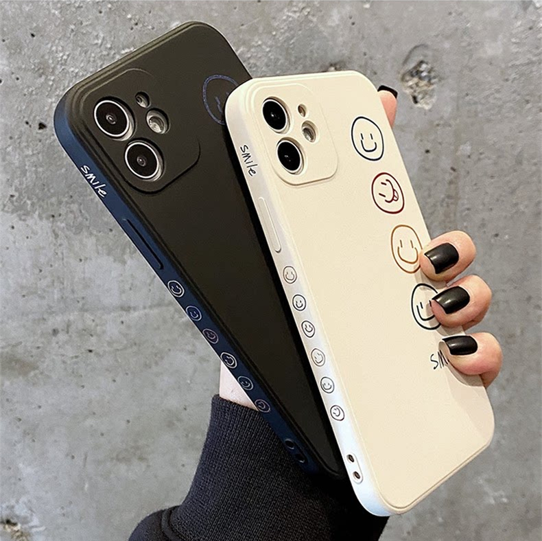 Smile Kawaii Smile Silicone Phone Case, Iphone 12 11 Case Iphone 13 Pro Max Case Iphone 12 Pro Max Case Iphone Xs Max Iphone X Xr 7/8 Case