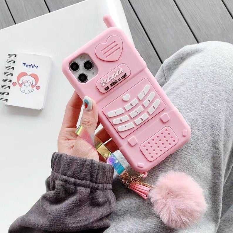 Kawaii Barbie Cartoon Baby Pink Anime Soft Silicone Phone Case,iphone 11 Pro Max Iphone 12 Pro Mini Iphone X Xs Xr Se Iphone 7 8 Case