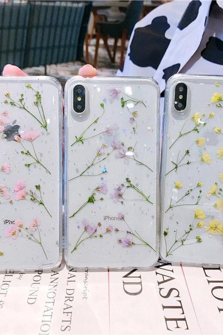 Dried Flowers iPhone 12 11 Pro Max case iPhone 12 mini case iPhone XS Max Case iPhone XR case iPhone 7 Plus iPhone 8 Plus iPhone SE Case