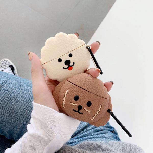 Cute Kawaii Dog Airpods Pro Case Shockproof Cover Apple Airpods 1/2 ...